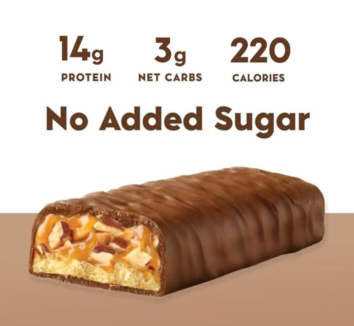 Nick's Protein Bars Gooey Bundle - Low Carb Keto Friendly Snacks No Added Sugar - 3 x 12 Packs