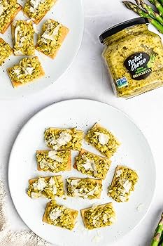 Perfect Choice Variety Pack with Delicious Artichoke Bruschetta, Green Asparagus Bruschetta & Caramelized Onion - Pack of 3