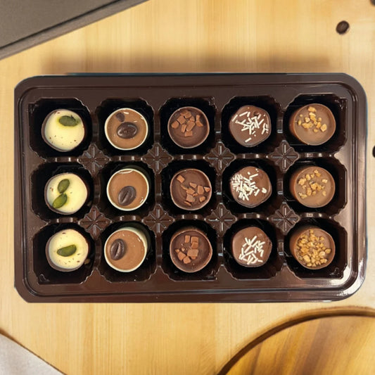 Andy Anand’s Belgian Chocolate Truffles & Praline Cups - Crafted with the Freshest Cream - 60/Case