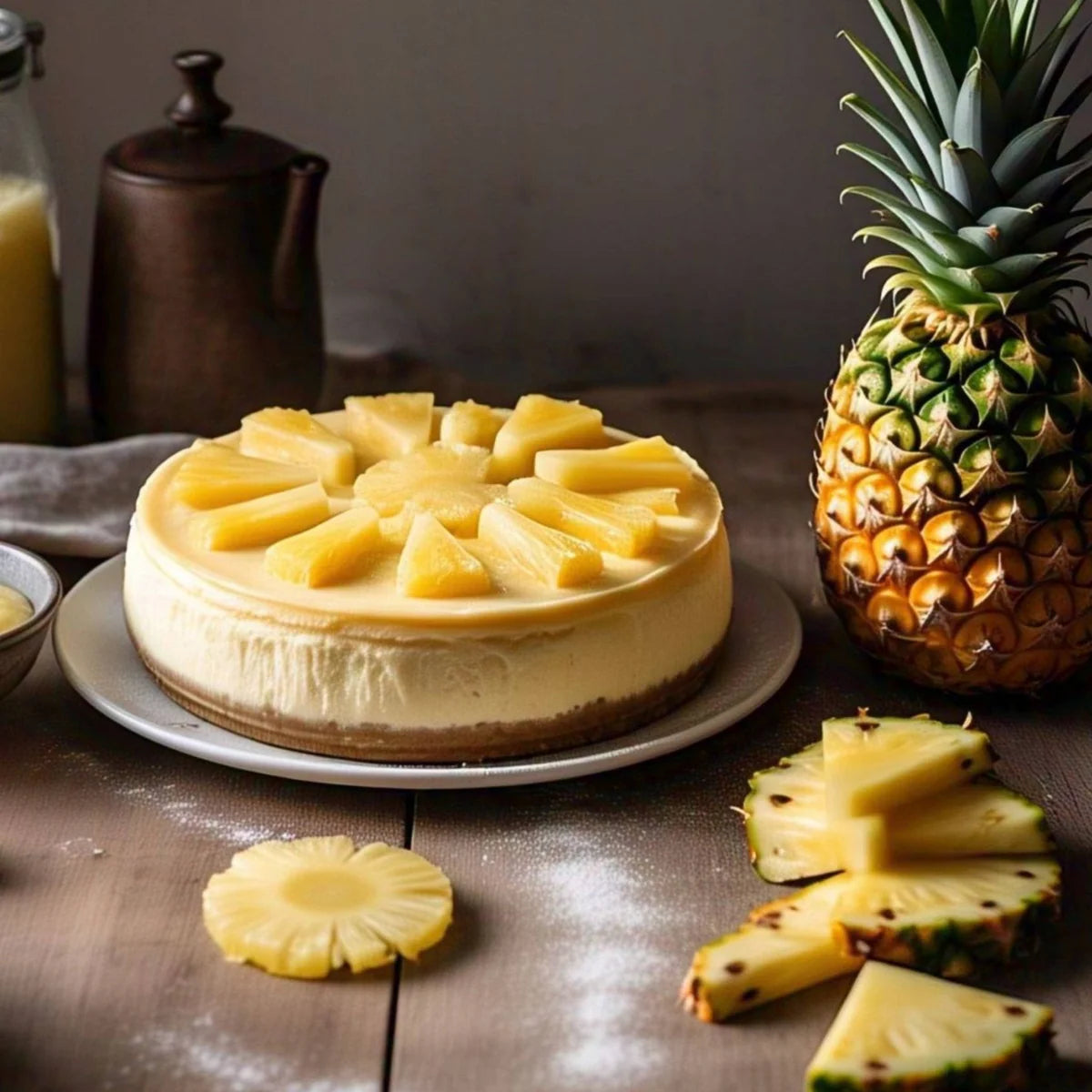 ANDY ANAND SUGAR FREE PINEAPPLE TRES LECHE CAKE