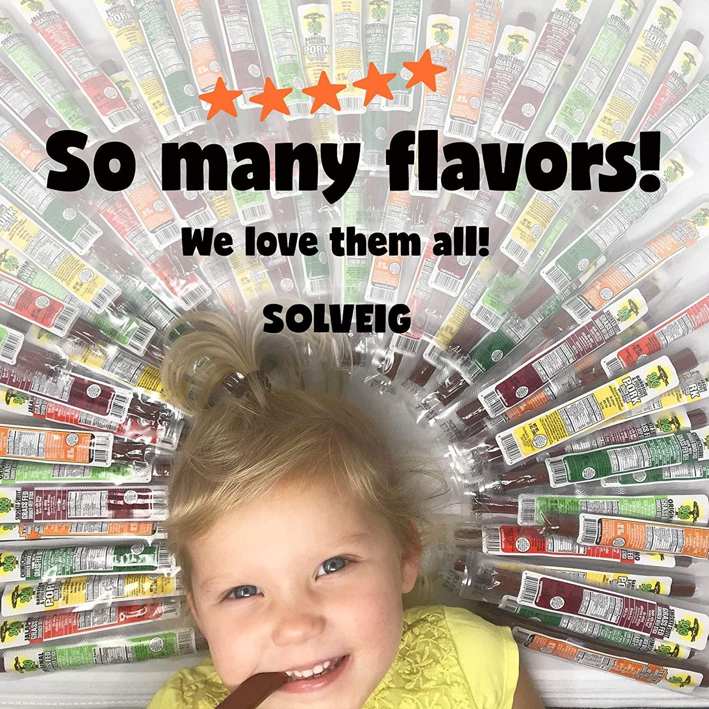 Sogo Iowa Smoked Recipe Flavors, 100% Grass-Fed Beef Sticks - No Sugar, Gluten Free, No Nitrates, MSG Free, 1 oz - Pack of 24