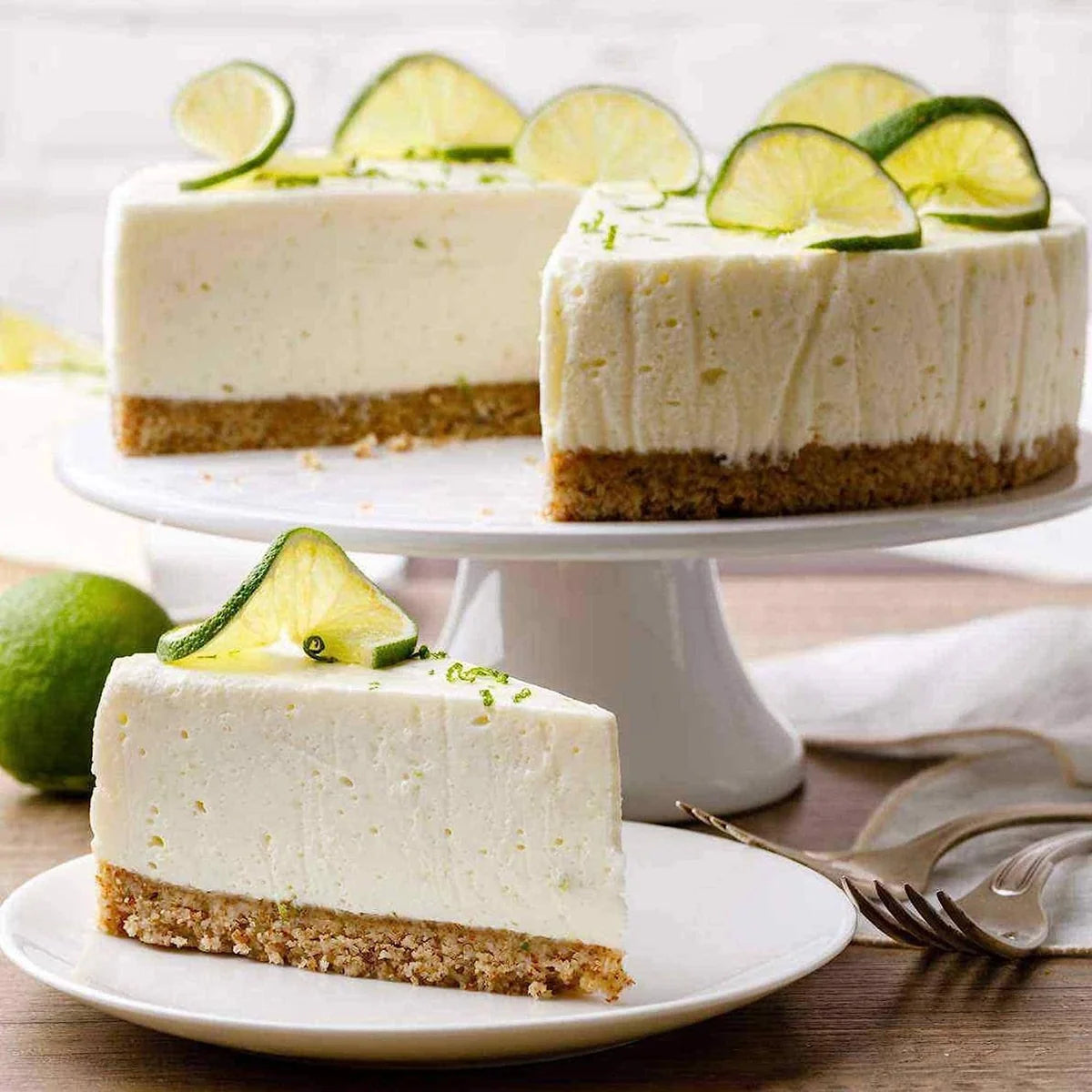 ANDY ANAND SUGAR FREE KEY LIME CHEESECAKE - FRESHLY BAKED WITHOUT PRESERVATIVES, BEST CHEESE CAKE NEAR ME FOR CELEBRATIONS & DESSERT LOVERS