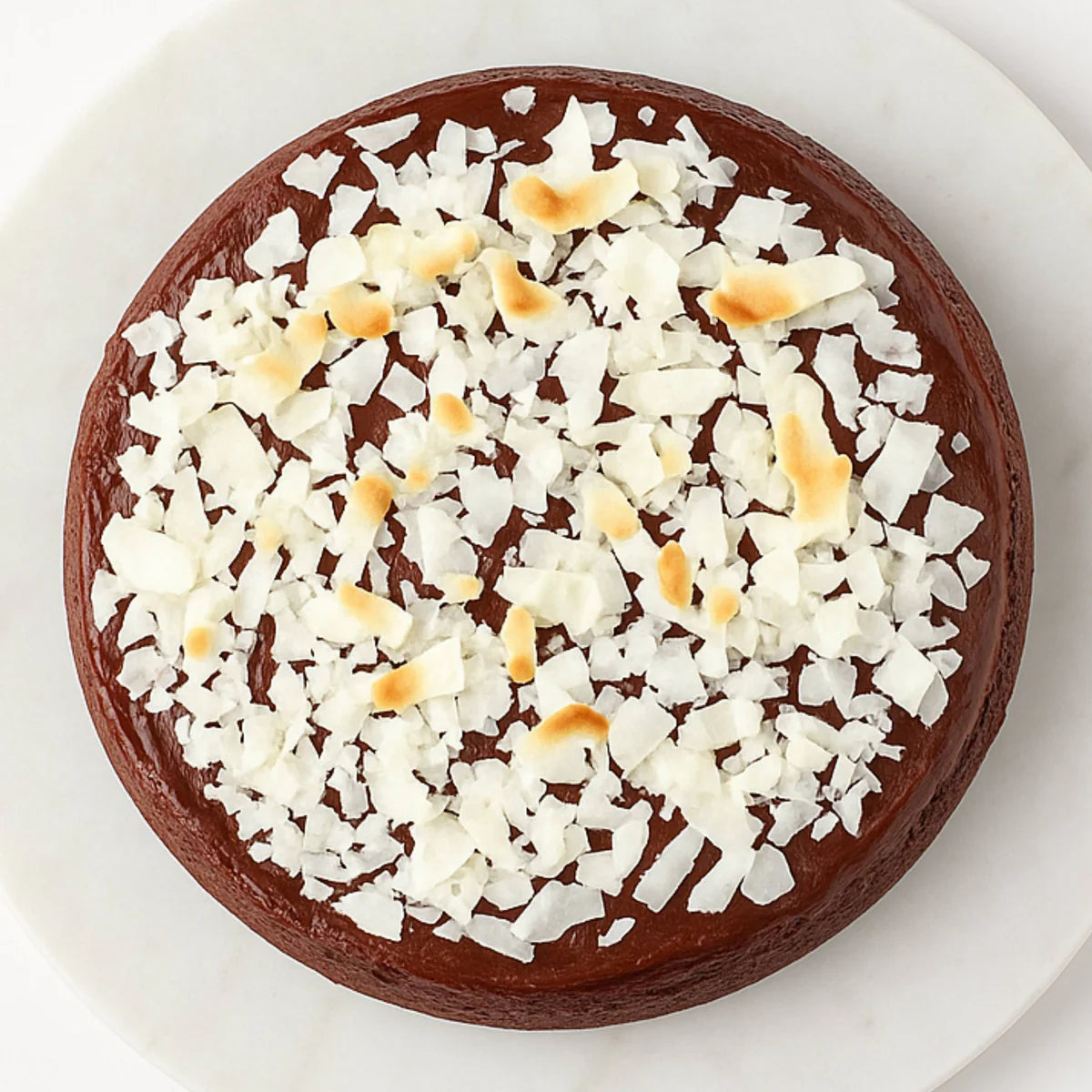 ANDY ANAND SUGAR FREE RASPBERRY CHOCOLATE COCONUT CAKE EXQUISITE 9", WITH REAL CHOCOLATE TRUFFLES: DELECTABLE DESSERT BAKED IN HOMEMADE STYLE IN SUGAR FREE BAKERIES