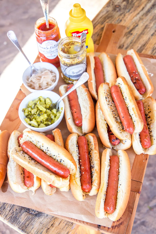 Grass Fed Organic Uncured Beef Hot Dogs - 12 oz - Pack of 3