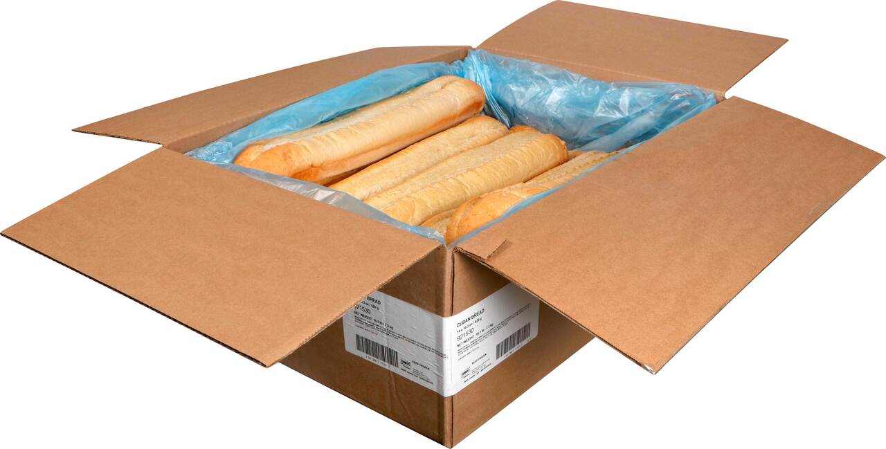 Bimbo Bakehouse Cuban Bread -14 per case