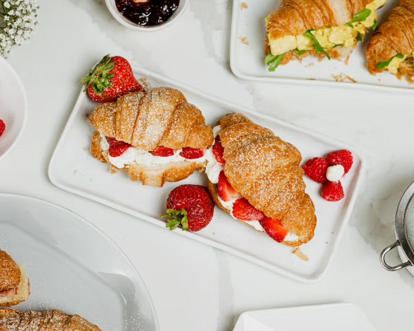 Hero Croissants - 2g Net Carbs, 0 Sugar, High Protein, Low Carb - includes 24 - Pack of 6