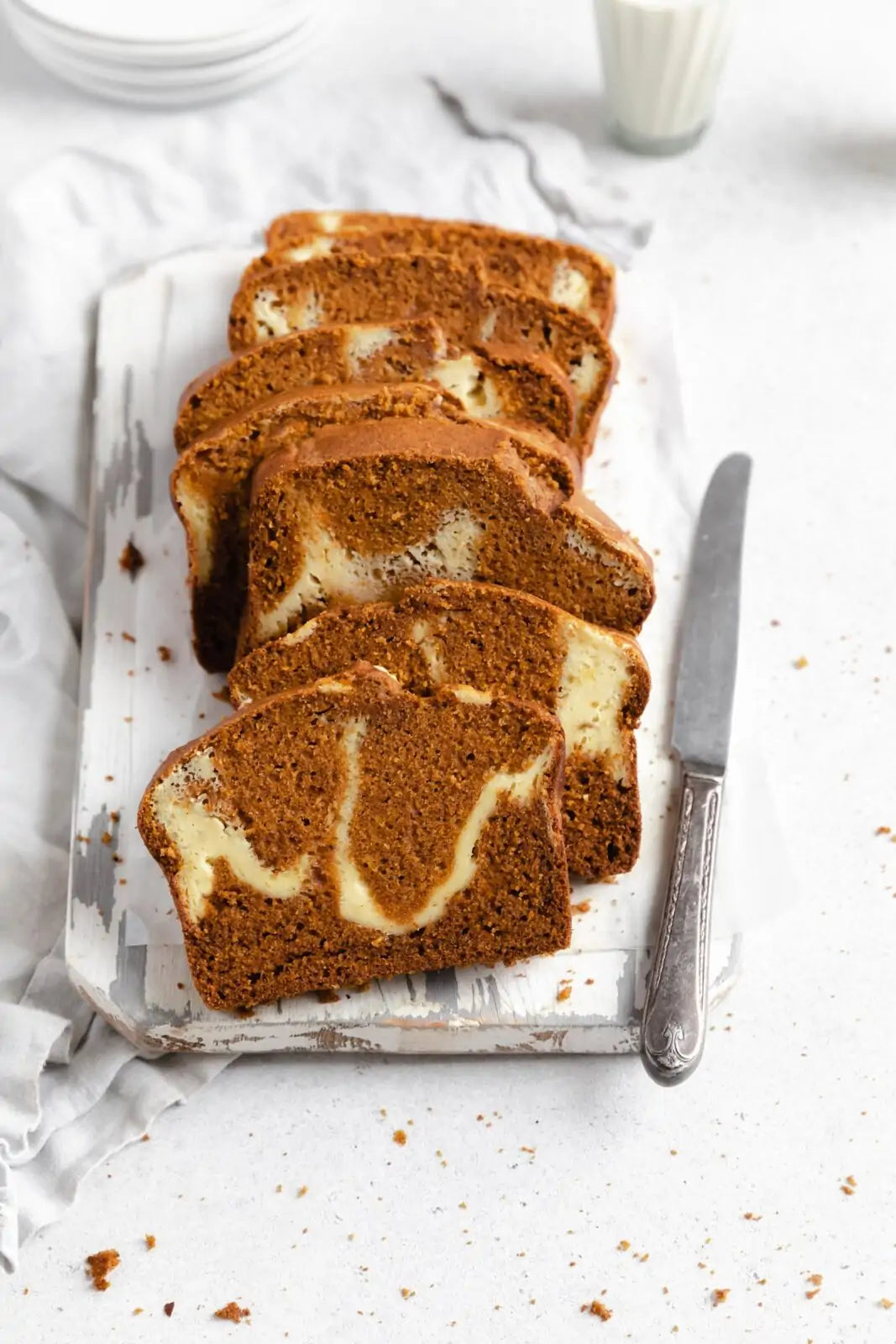 Sweet Street Pumpkin Swirl Pullman Coffee Cake - 3.31 lb - Non-GMO - 2/Case