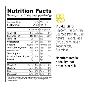 Opopop Gluten Free, Non-GMO Microwave Popcorn Pop Cups - Salty Caramel - Gourmet Kernels & Popcorn Flavoring - Pack of 6