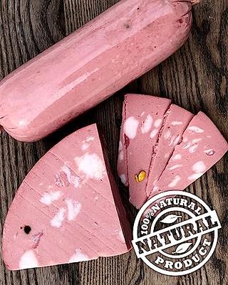 Vantia Imported Mortadella with Pistachios - 12 oz - Triangle Cut