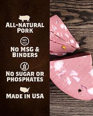 Vantia Imported Mortadella with Pistachios - 12 oz - Triangle Cut