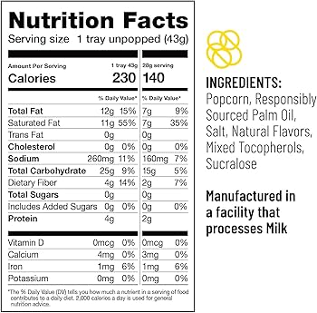 Opopop Gluten Free, Non-GMO Microwave Popcorn Pop Cups - Super Butter - Gourmet Kernels & Popcorn Flavoring - Pack of 6