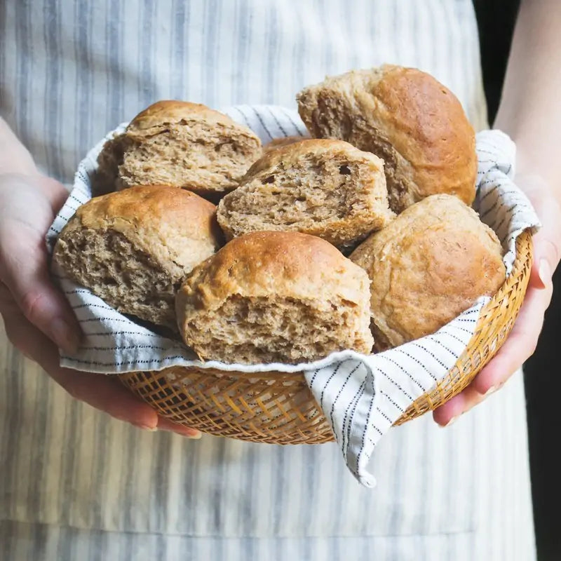 Organic Sprouted Sourdough Dinner Rolls, - Pack of 12