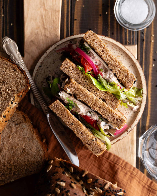 Organic Sprouted Whole Wheat Sourdough Bread