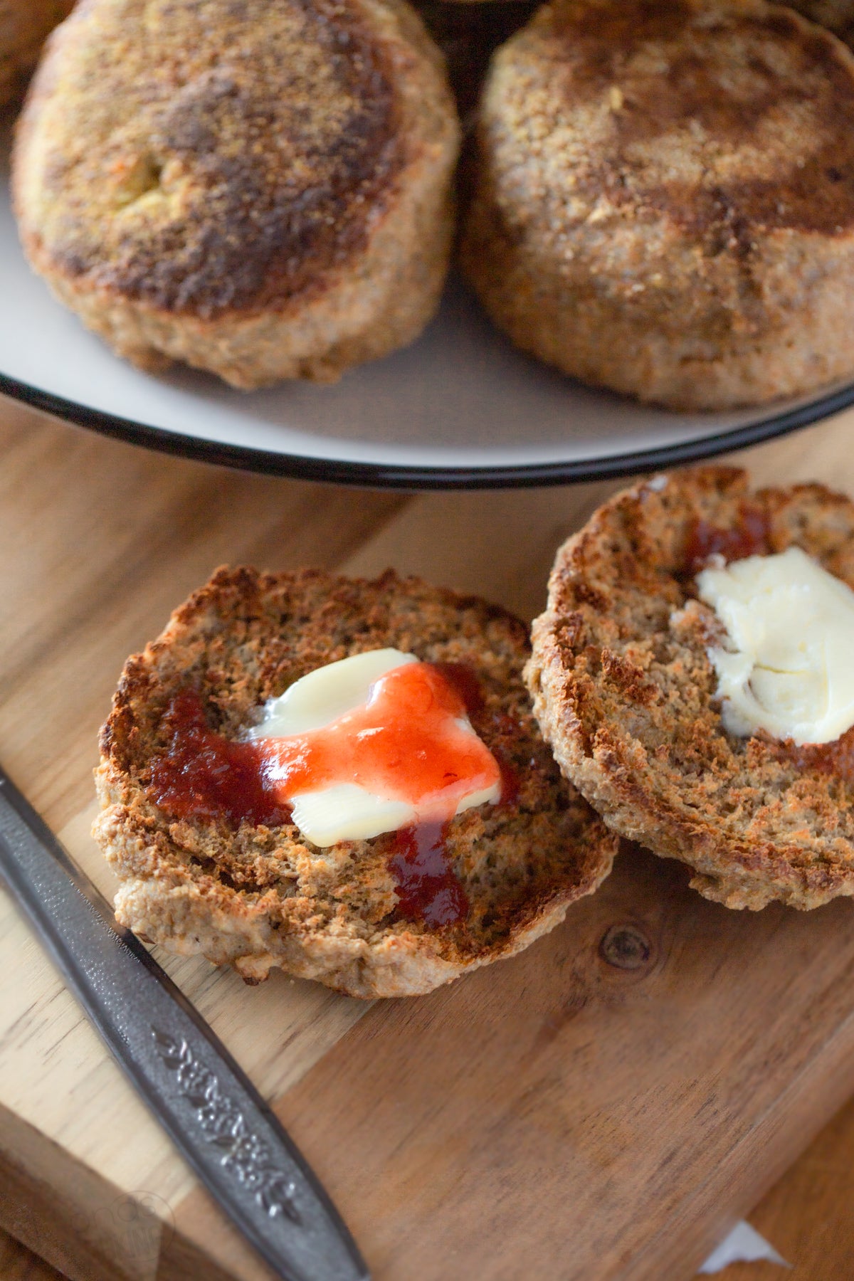 Organic Sprouted Sourdough English Muffins - Pack of 6