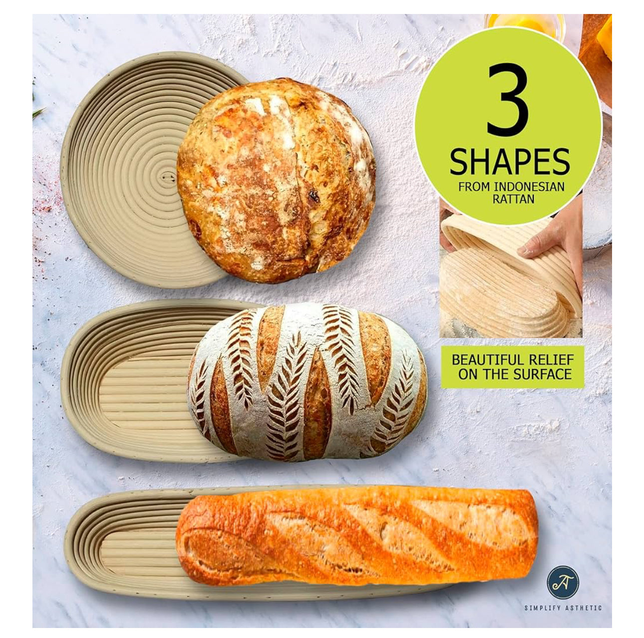 Bake Like a Master, A Complete Sourdough Bread Baking Kit - Bread Baking Supplies - Sourdough Starter Jar Kit