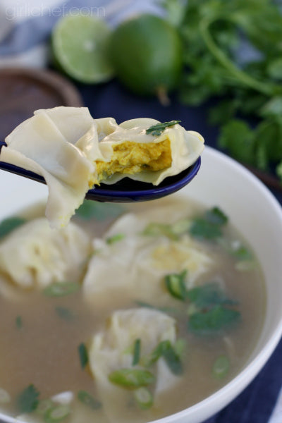 Gourmet Artisan DIY Dumpling Kit - including Ingredients, Dumpling Rolling Pin and Dumpling Cutter, Makes 80 Homemade Dumplings