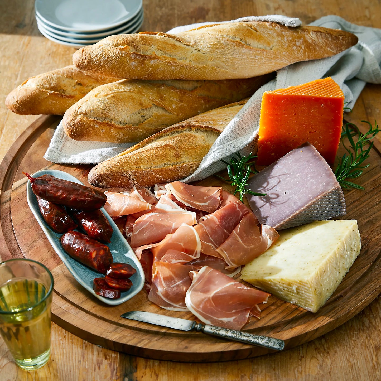 Spanish Charcuterie - Bread, Cheese and Cured Meats