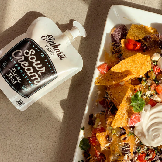 Elmhurst Dairy Free Sour Cream, 8 oz - Pack of 2