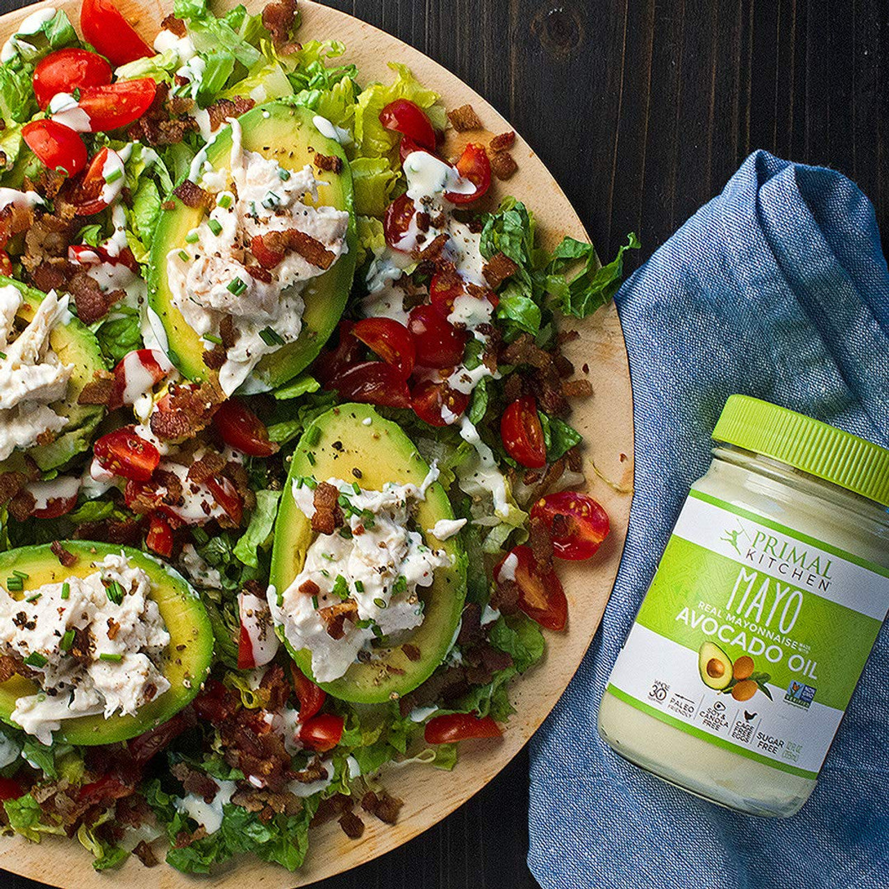 Primal Kitchen Original Mayo made with Avocado Oil, Whole30 Approved, Certified Paleo, and Keto Certified, 12 oz