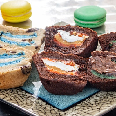 Gluten Free Macaron + Brownie = Macarownie - Pack of 8 - Variety or Choose Flavor
