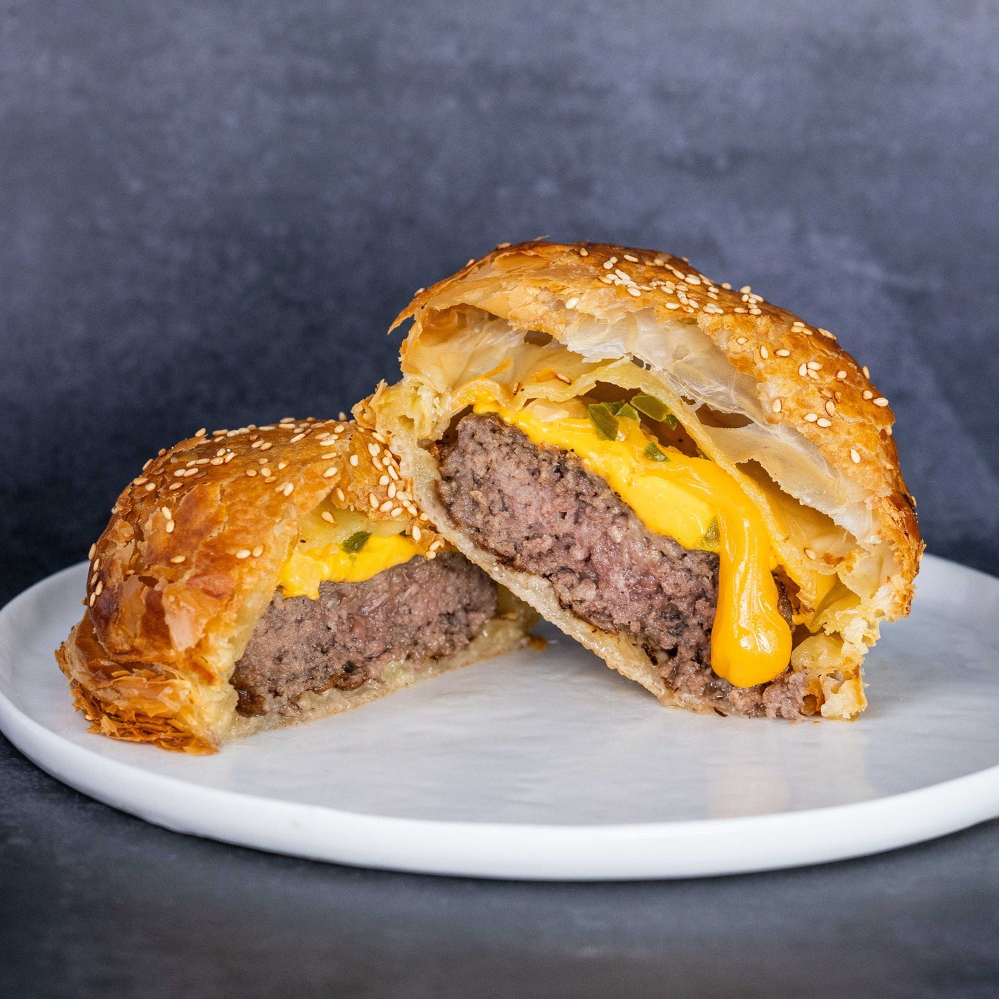 Wellingtons Party Bundle - 6 Cheeseburger Beef Wellingtons & 40 Buffalo Chicken Welly Bites