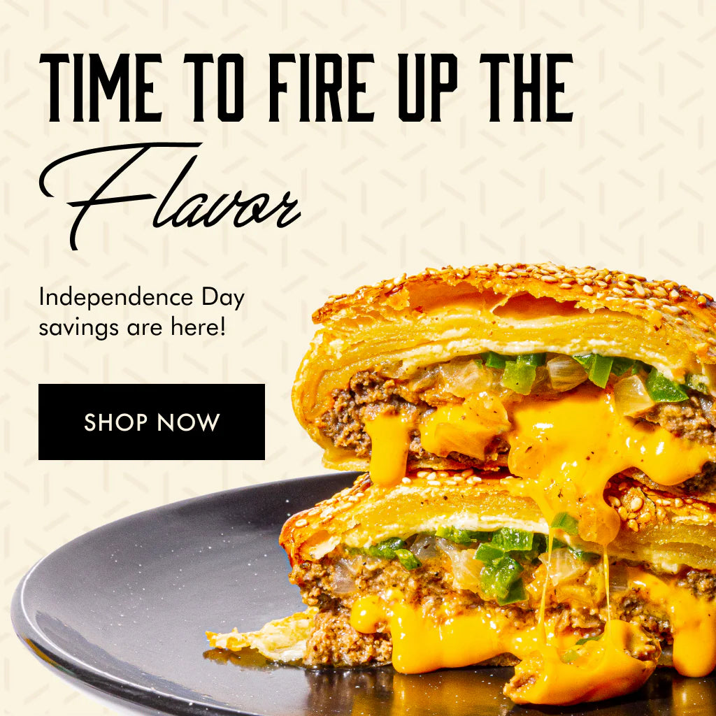 Wellingtons Party Bundle - 6 Cheeseburger Beef Wellingtons & 40 Buffalo Chicken Welly Bites