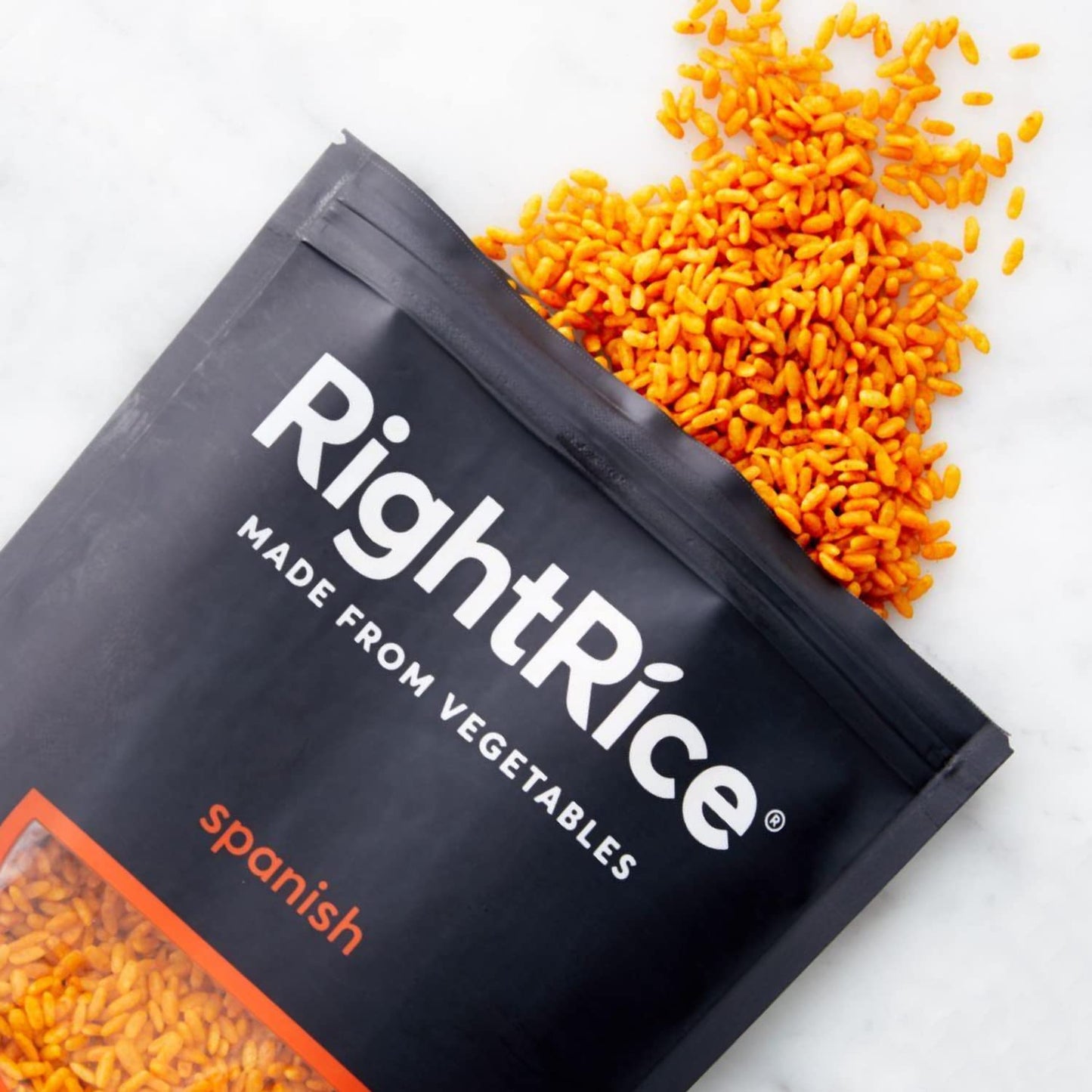 RightRice - Spanish (7oz. Pack of 6) - Made from Vegetables - High Protein, Vegan, non GMO, Gluten Free