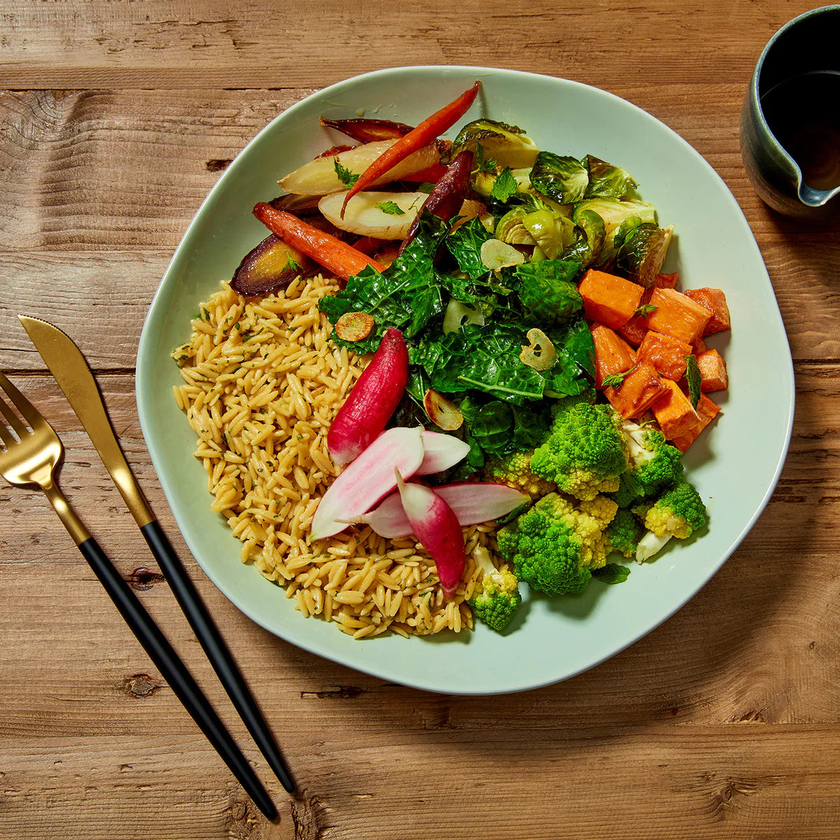 Banza Chickpea Rice - Garlic Olive Oil - 8 oz - Pack of 6