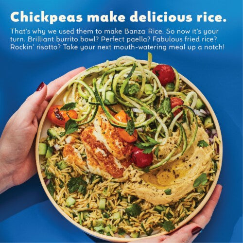 Banza Chickpea Rice - Garlic Olive Oil - 8 oz - Pack of 6
