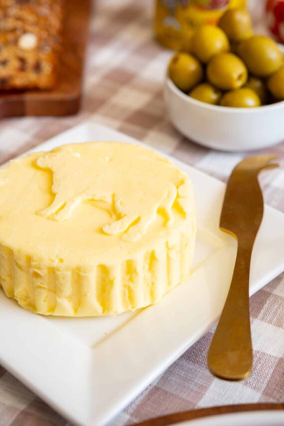 Beurre De Baratte Doux Salted Churned Butter by Rodolphe Le Meunier - 8.8 oz - Hand-made - Imported from France