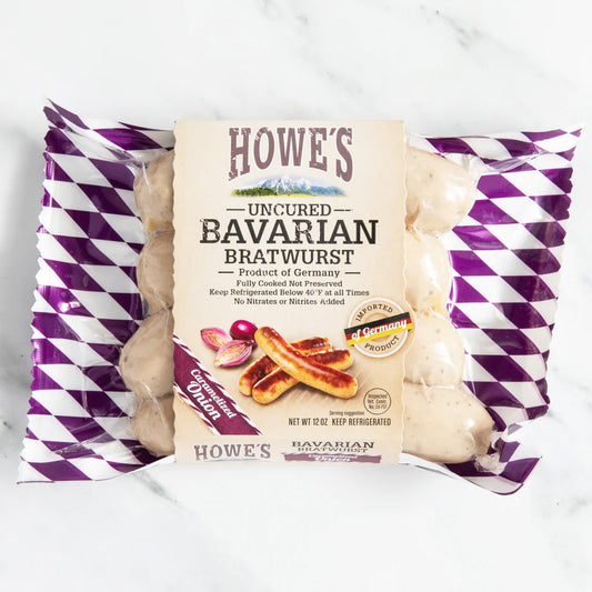 Howe's Caramelized Onion Bavarian Bratwurst
