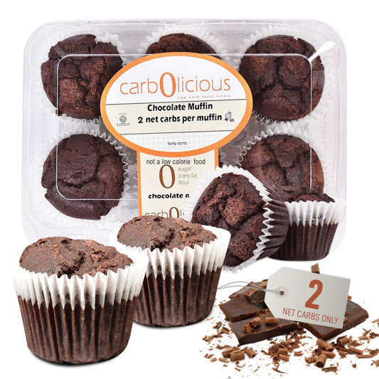 Low Carb Chocolate Muffins - Pack of 6