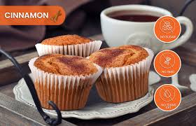 Low Carb Cinnamon Muffins - Pack of 6
