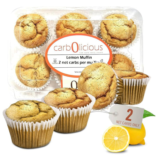 Low Carb Lemon Muffins - Pack of 6