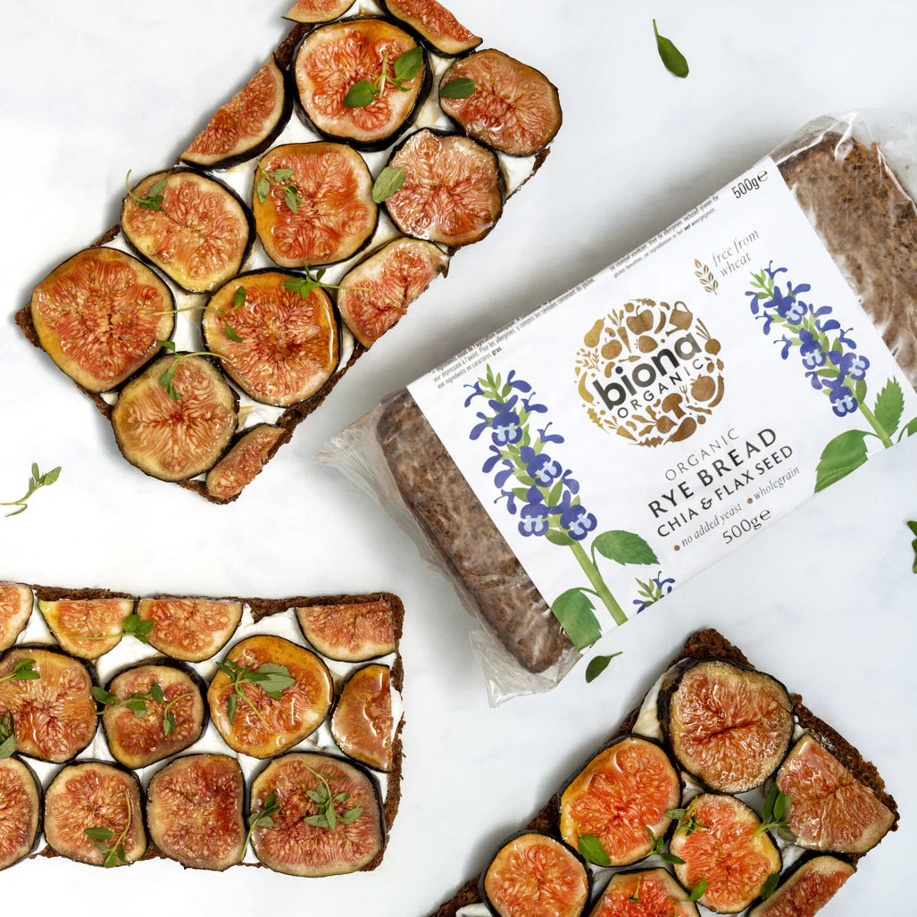 Biona Organic Rye Bread - Chia & Flax Seed