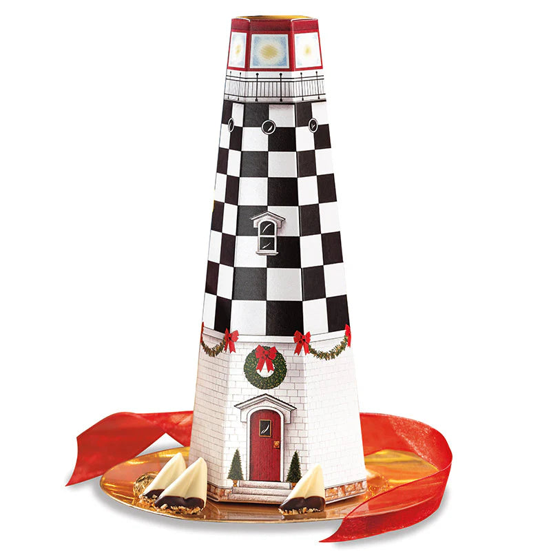 Christmas Sweet Sloops Lighthouse Box - includes 24