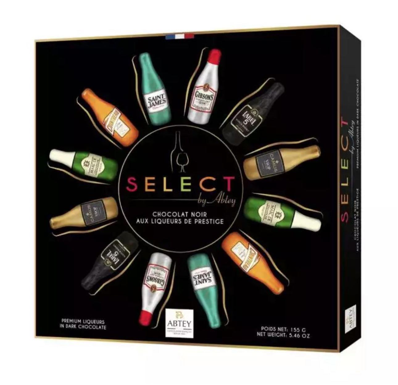 Abtey Select Chocolate Liqueurs, 155g