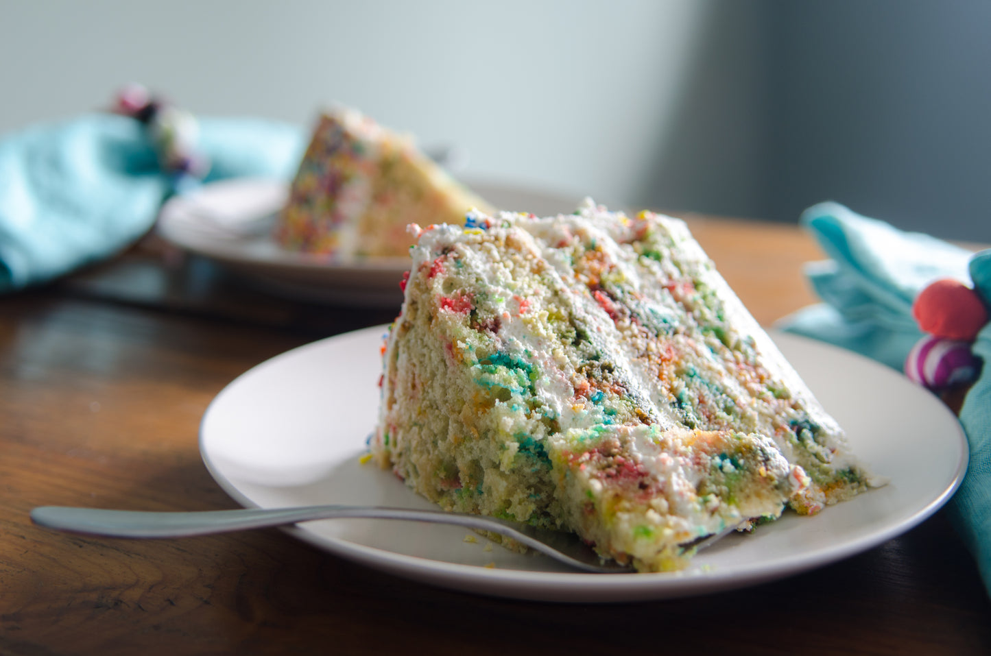 Gluten Free Small Batch Confetti Cake Gourmet Cake Mix - Non-GMO, Kosher, Rice Free, Soy Free, Dairy Free, Peanut Free, No Preservatives, No Artificial Flavors or Colors - 10 oz