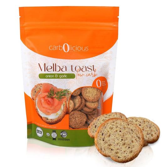 Low Carb Melba Toast, Sea Salt - Pack of 2