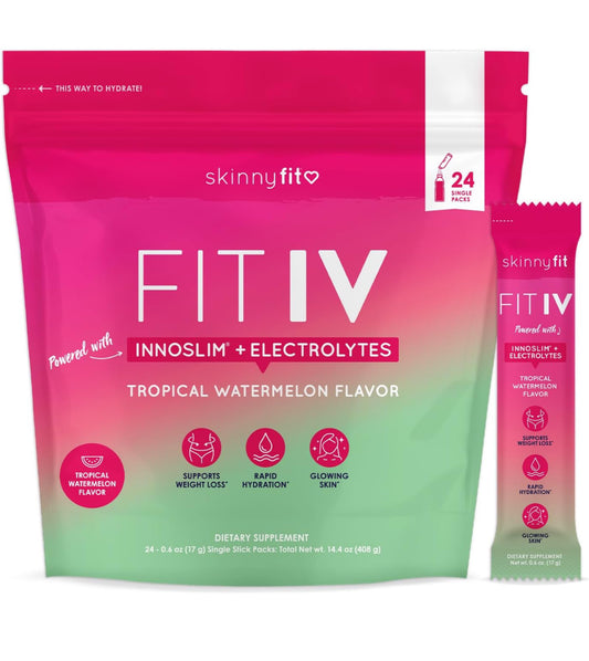 SkinnyFit FIT IV Hydrating Electrolytes Plus - 24 Servings