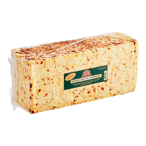 September Farm Chili Pepper Cheddar Cheese -  8 oz
