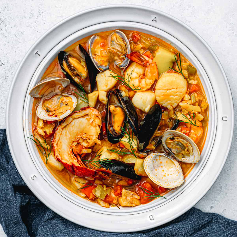 Seafood Bouillabaisse French Stew - 1 Quart