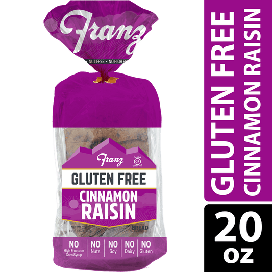 Franz Bakery Gluten Free Cinnamon Raisin Bread - 2 Pack