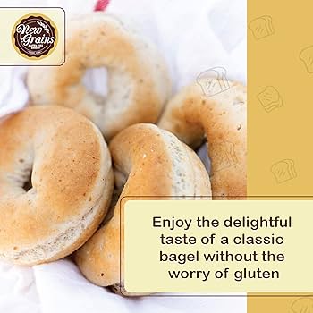 New Grains Artisan Gluten Free Multigrain Bagels - Pack of 2