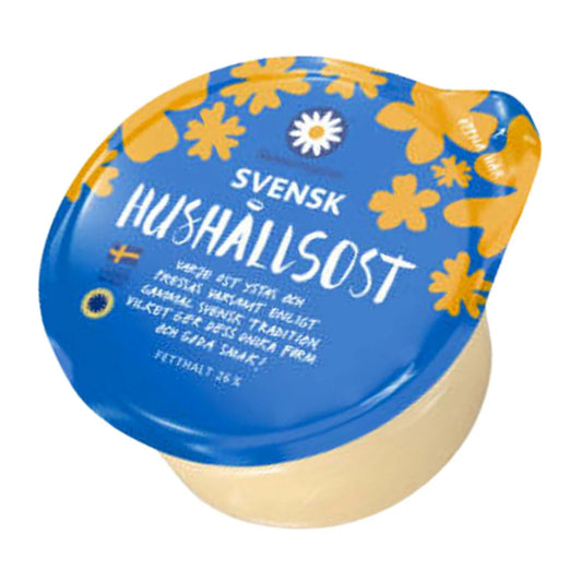 Svensk Hushallsost Swedish Cheese, 2 lb - 10/Case