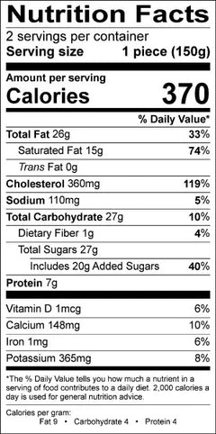 French Vanilla Crème Brûlée -includes 2