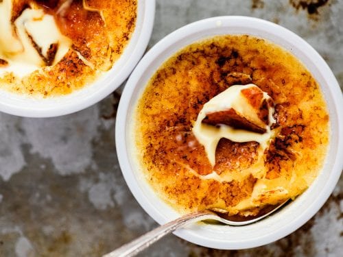 French Vanilla Crème Brûlée -includes 2