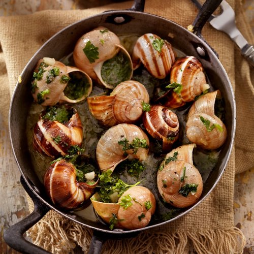 Escargots in Parsley-Garlic Butter - 12 pieces