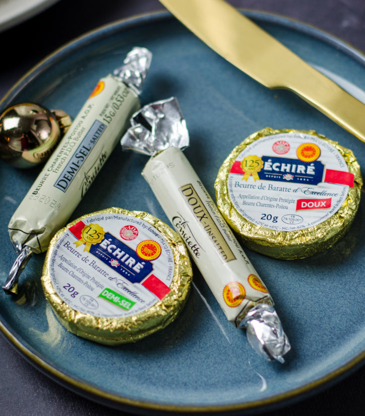 Echire Unsalted Butter Cup - includes 20