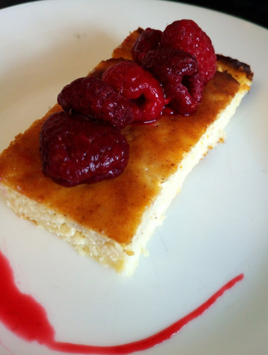 Swedish Ostkaka - Swedish Cheesecake